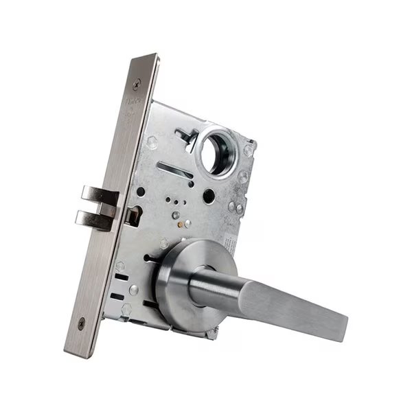Passage Mortise Lock, Dane Lever, Gala Rose, Oil Rubbed Bronze, Falcon, Mfr#: MA101 DG 613